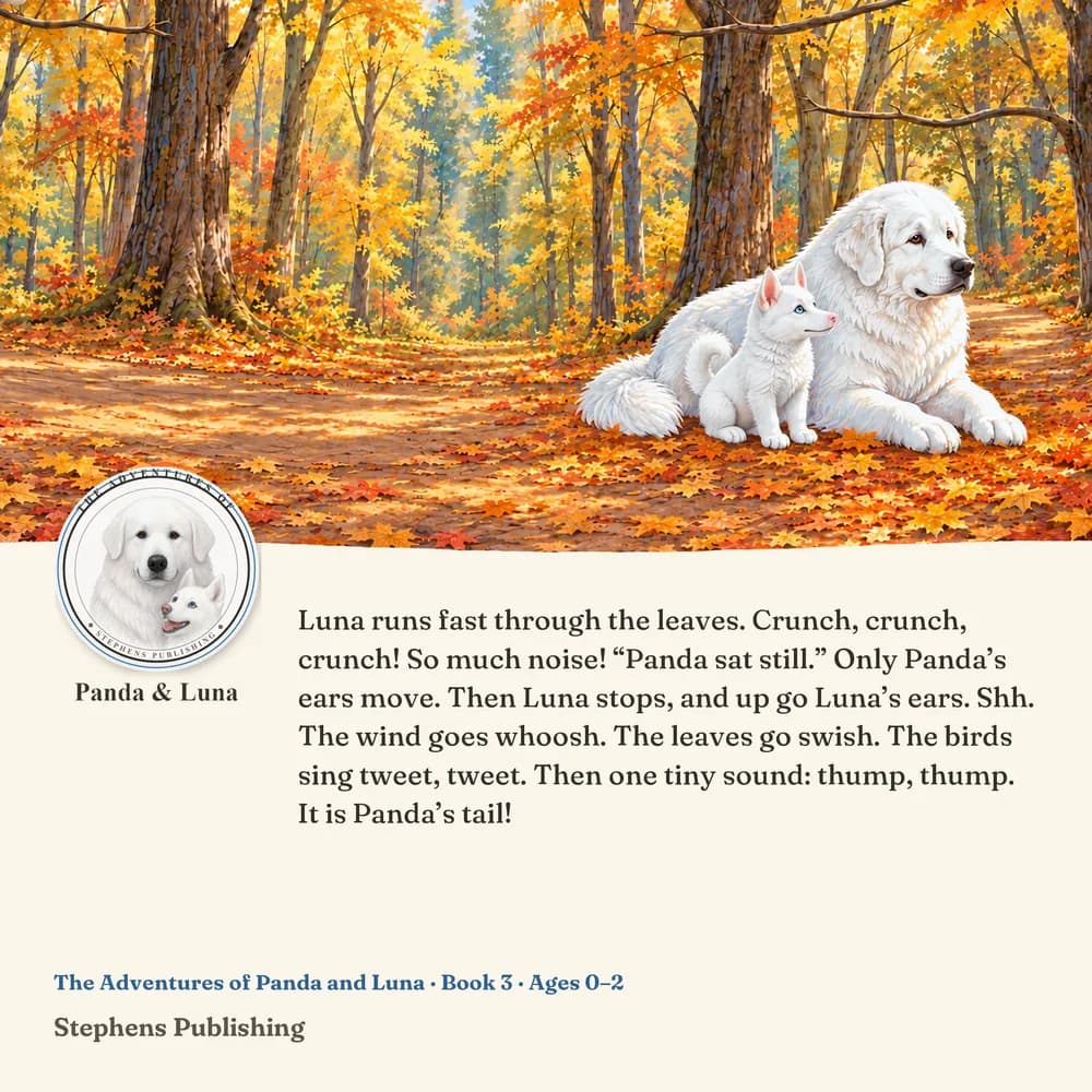 Back cover of Luna Listens