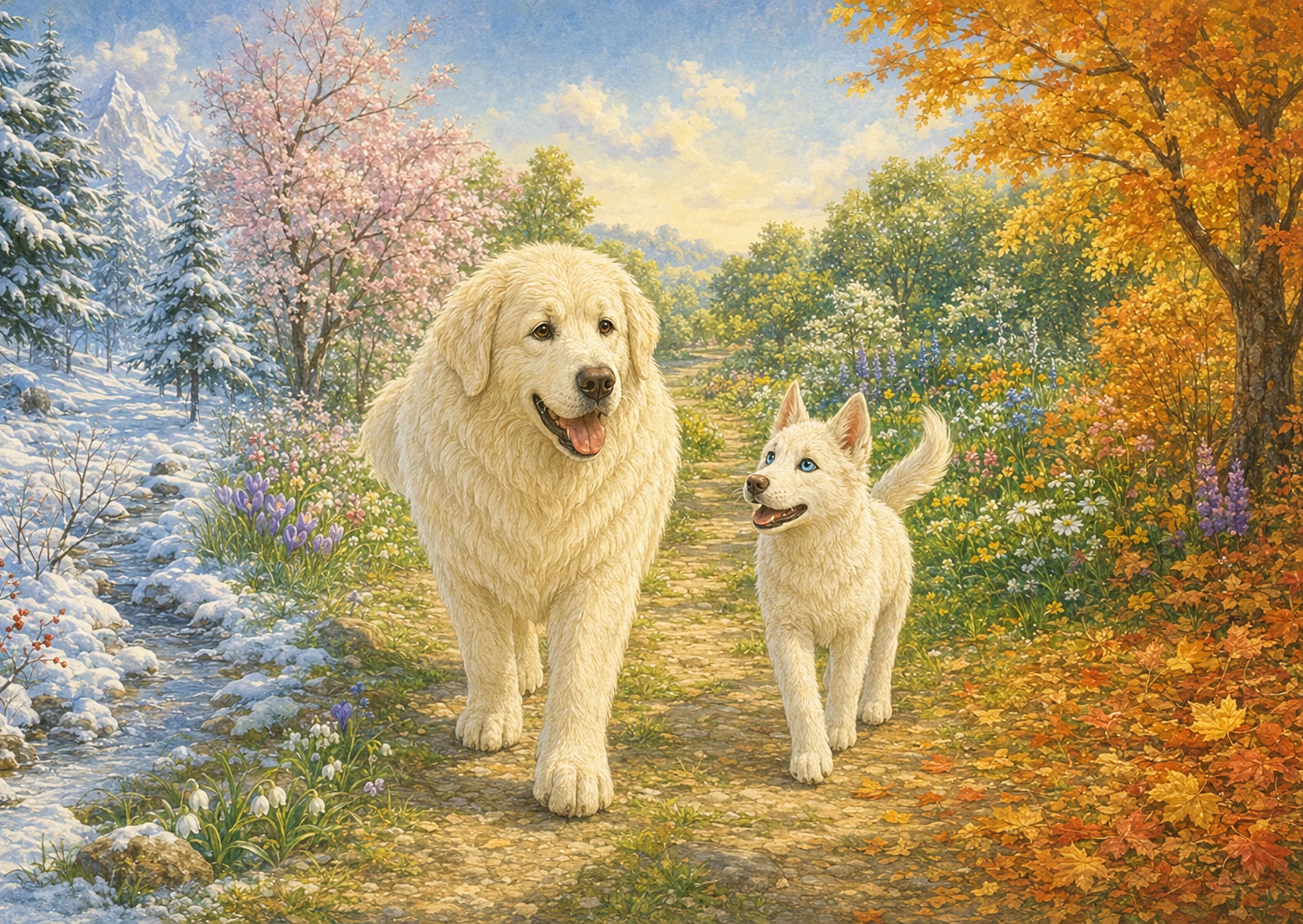 Cover of Panda & Luna 2027 Calendar